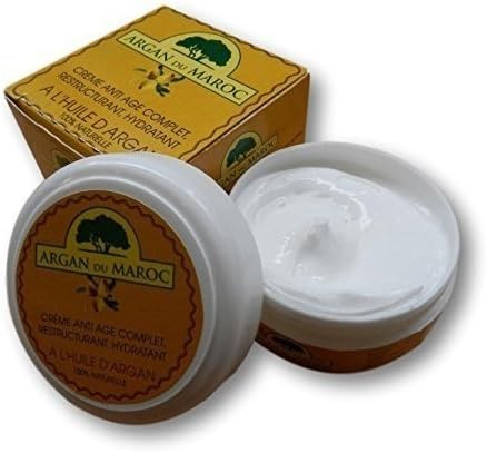 Argan Oil Cream Anti-Aging Moisturizer-Pure Moroccan Argan du Maroc 2… - 133765 Argan Oil Cream Anti-Aging Moisturizer-Pure Moroccan Argan du Maroc 2x100ml (200ml).