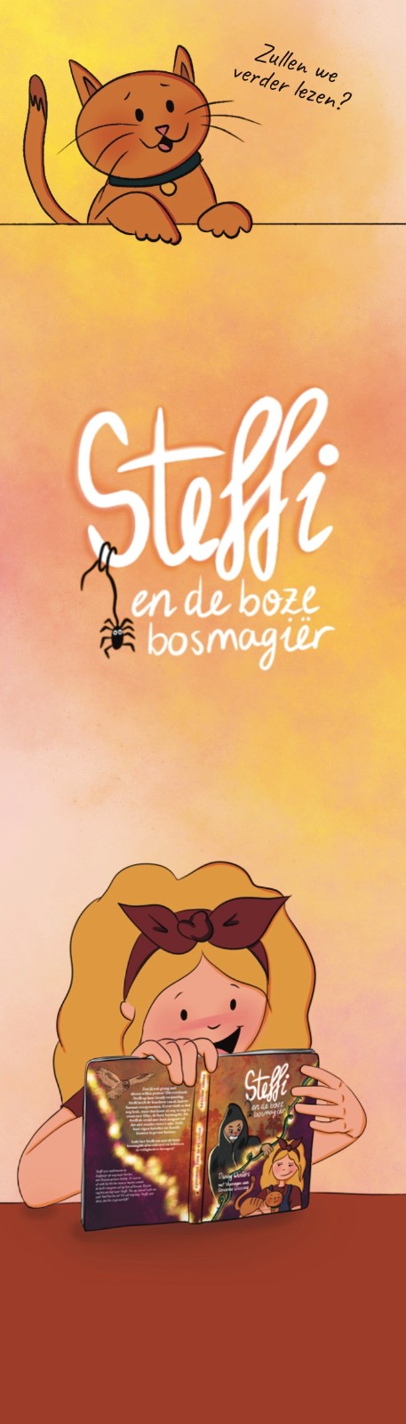 Boekenleggers Steffi (4 stuks)