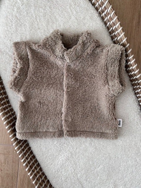 Teddy Bodywarmer Taupe
