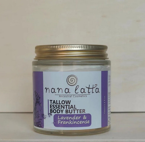 Tallow Essential Body Butter -  Lavender &  Frankincense 100 ml
