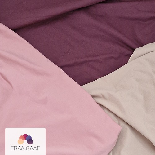 Vlaggenlijn Sweet Spring | Roze / Paars / Beige / Neutraal tinten slinger met driehoek vlaggetjes gemaakt van stof