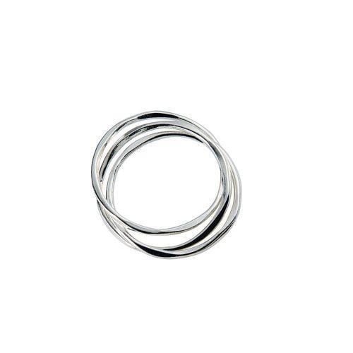 Silver Set Of Three Rings