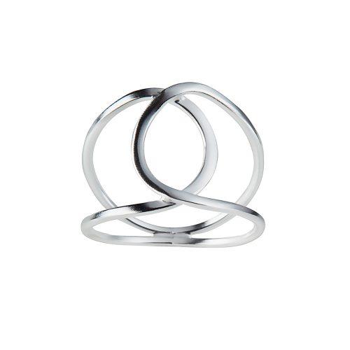 Silver Teardrop Ring