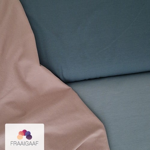 Vlaggenlijn Sandy Ocean | Blauw / Turquoise / Beige / Neutraal / Aarde tinten slinger met driehoek vlaggetjes gemaakt van stof