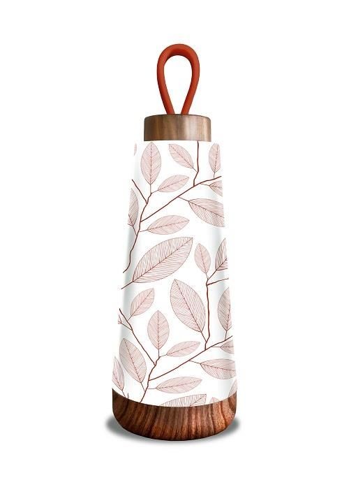 Mini Loop - terracotta leaves