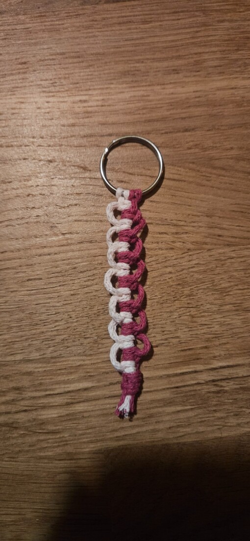 Geknoopte sleutelhanger