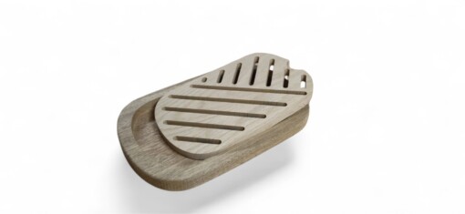 Houten Snijplank met Inlegrooster