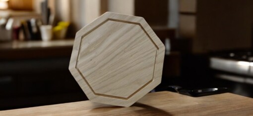 Octagonale Houten Snijplank