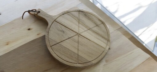 Ronde Serveersnijplank met Handvat
