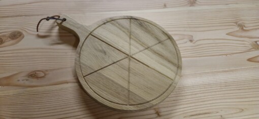 Ronde Serveersnijplank met Handvat