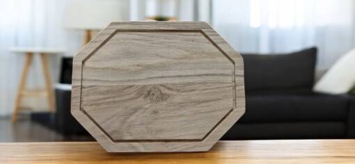 Octagonale Houten Snijplank