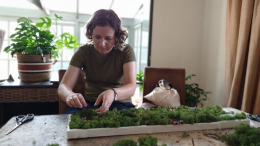 1-daagse cursus mosschilderij maken (ook voor koppels)