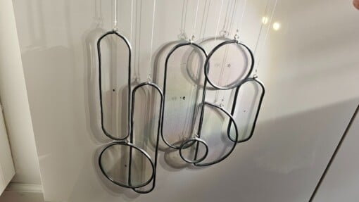 "Gewoon ongewoon". Glas in lood. Suncatcher