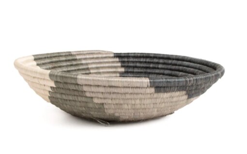 Rieten schaal Stone ø 30 cm