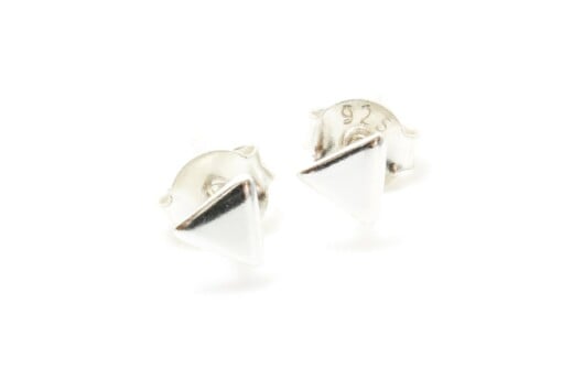 Sterling Silver Triangle Earbud