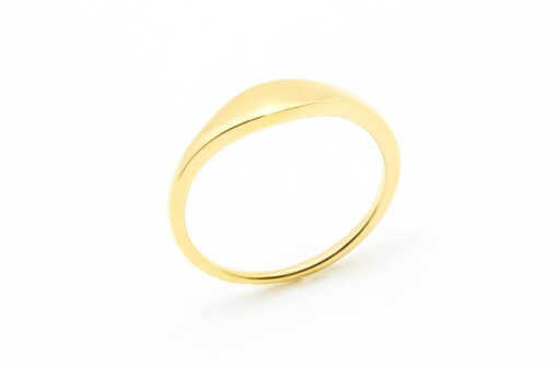 Gold Plated Slim Ring