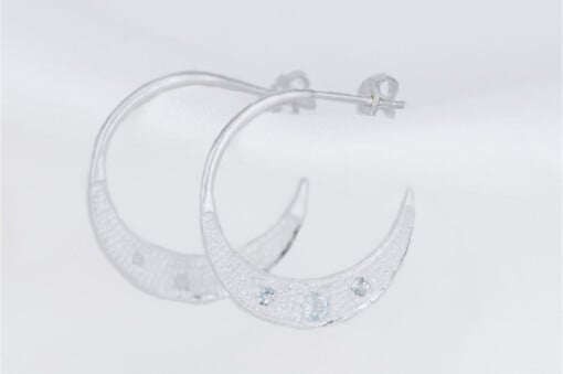 Half moon silver