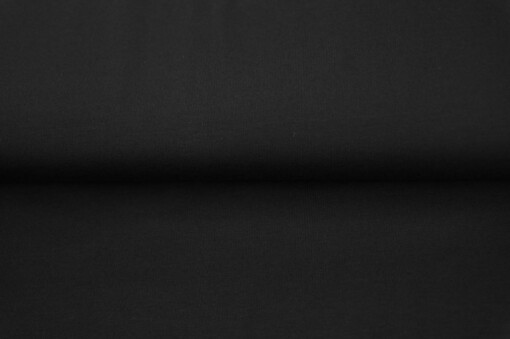 Tricot colsjaal  (zwart | effen)