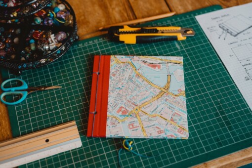 Bind je eigen notebook met de Japanse steek