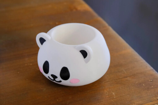 Kat & Panda plantenpotjes (set van 2)