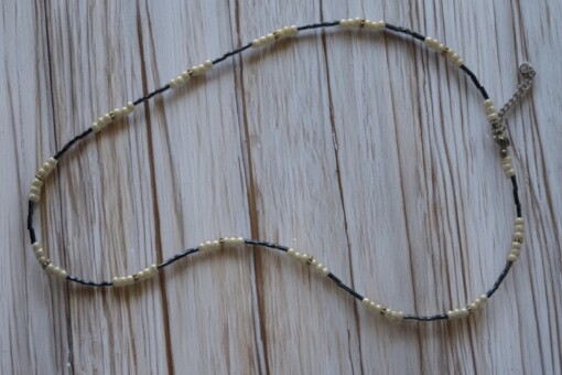 bugles twist ketting met Miyuki rocailles