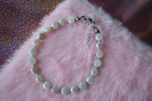 natural schelpkralen armband