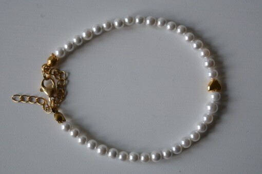 parelmoer schelpkralen armbandje