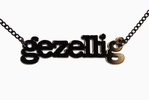 Gezellig! naamketting