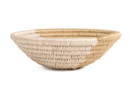 Rieten schaal Sand ø 20 cm