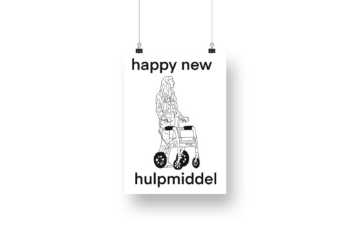 Hulpmiddel kaart Rollator