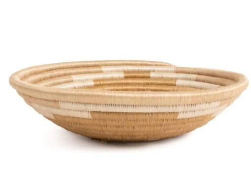 Rieten schaal Sand ø 40 cm