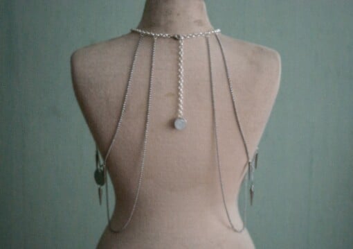 Zilveren Chainmail Maliënkolder ketting