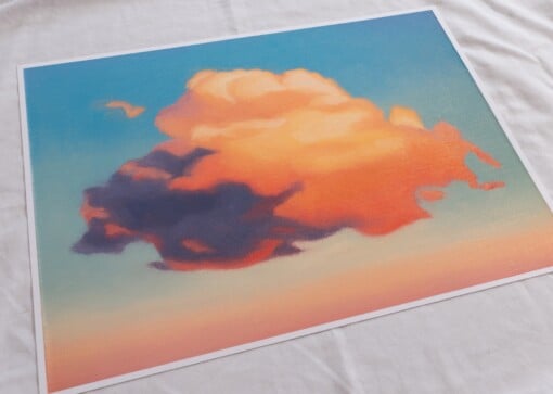 Print on cloud nine