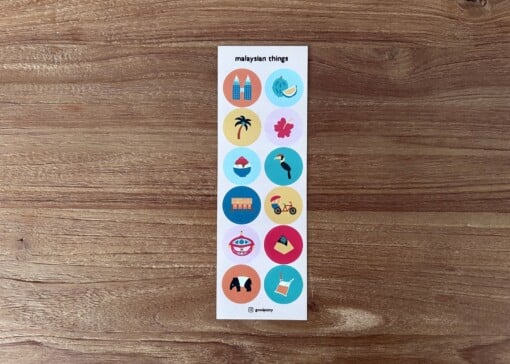 Sticker Sheet – Maleisische Cultuur