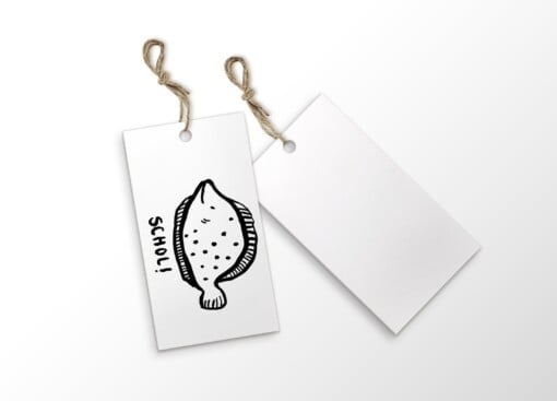 cadeaulabel - 10x Label schol