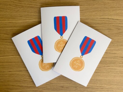Bedankkaartjes Juf Luxe A5 – Set van 3 – Afscheid Schooljaar – De Liefste Juf – Bedankkaart School – Dankjewel Kaartjes – Wenskaarten Set – Originele Illustraties