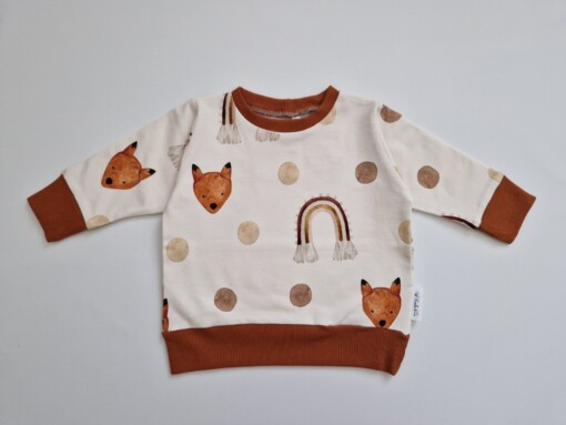 Trui- sweatshirt- vos-stippen