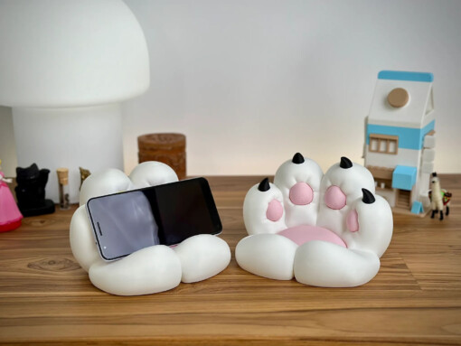 Kattenpoot telefoon stand kawaii