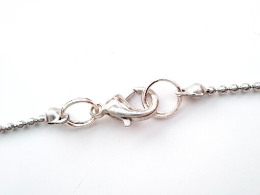 Ketting met papieren hanger, leverbloempje, duurzaam sieraad,  ⁸