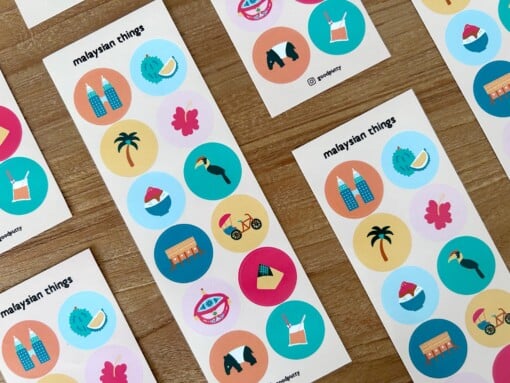Sticker Sheet – Maleisische Cultuur