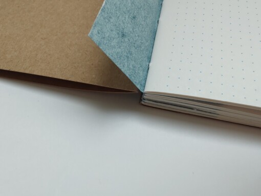 handmade notebook "Butterfly Kraft"