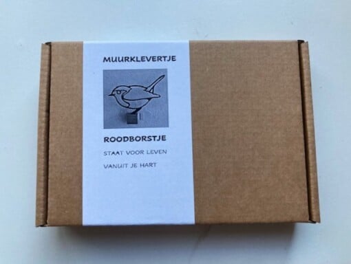 Roodborstje Roodborstje ,wanddecoratie – houten vogel aan de muur | Leven vanuit je hart