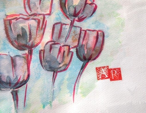 Small Holland - watercolor on papier