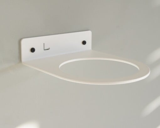 Plantdrager Flora Wit | ø12cm