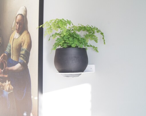 Plantdrager Flora Wit | ø15cm