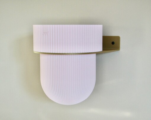Plantendrager Flora Goud ø 15cm Eco + Pot Pink Blossom