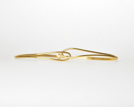 Armband - TANGLED - verguld zilver