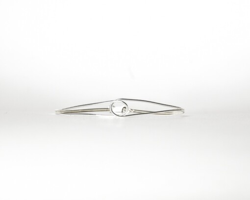 Armband - TANGLED - zilver