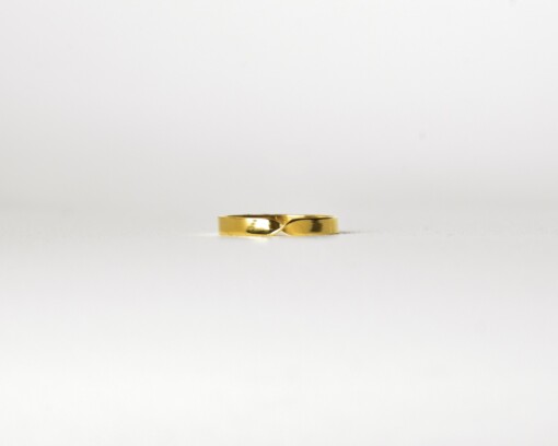 Ring - JEANNE - verguld zilver
