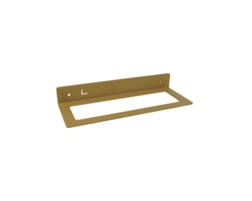 STERKSTAEL Dionysos GOUD - wijnrek voor aan de muur metaal - poedercoating - staal - kleur goud - 1 stuk